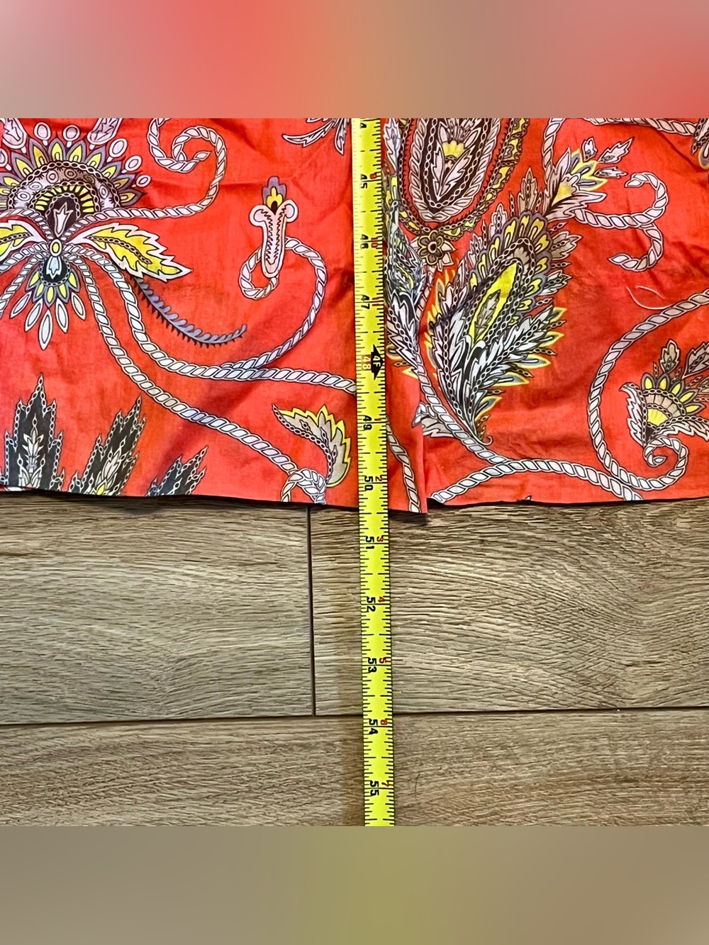 Gretchen Scott Damsel Plume Midi Maxi Dress Women’s Medium Boho Tiered Coral - Picture 9 of 11